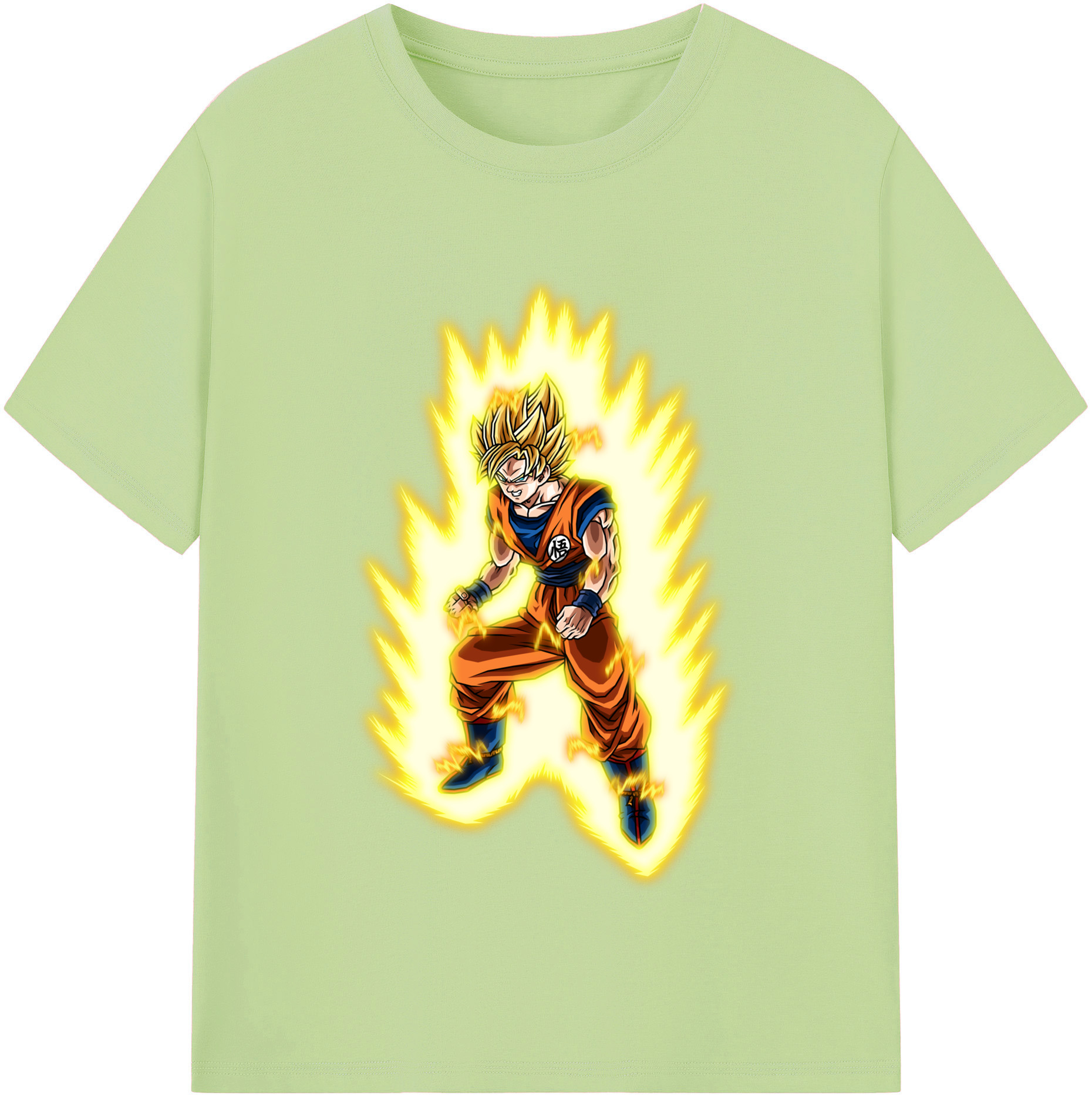 （画像用） ドラゴンボール 孫悟空（そん ごくう）Son Goku カカロット DRAGON BALL Kakarotto 綿100％半袖Tシャツ（フロントプリント）
